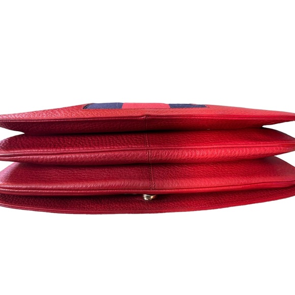 241 For nmgraw15 Gucci GG Blondie Web Flap Bag - Picture 3 of 11